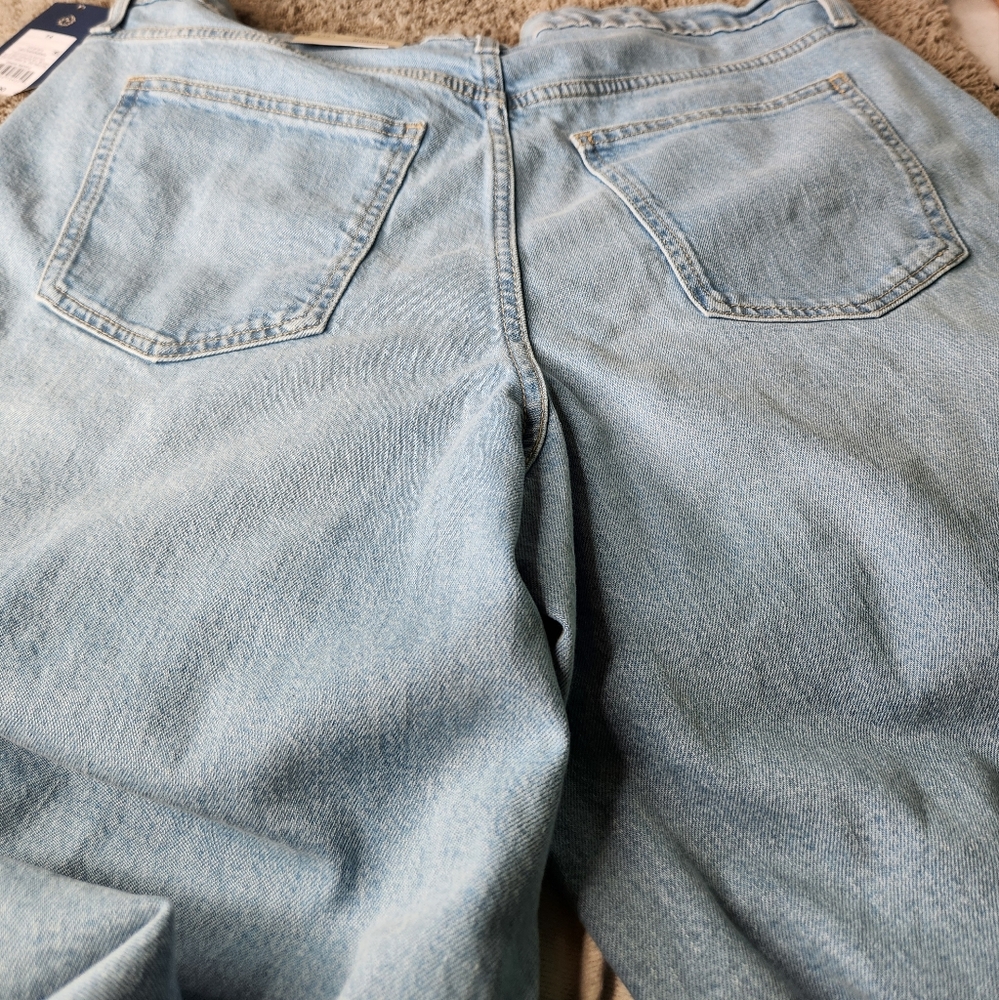 Women's Light Wash High Rise Wide Leg Pants - Universal Thread - Size 16 - Picture 8 of 16